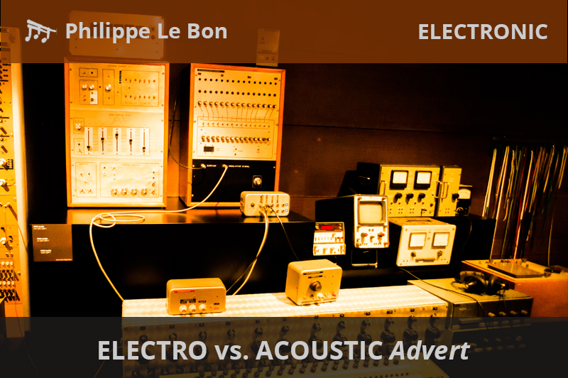 Electro vs Acoustic Advert